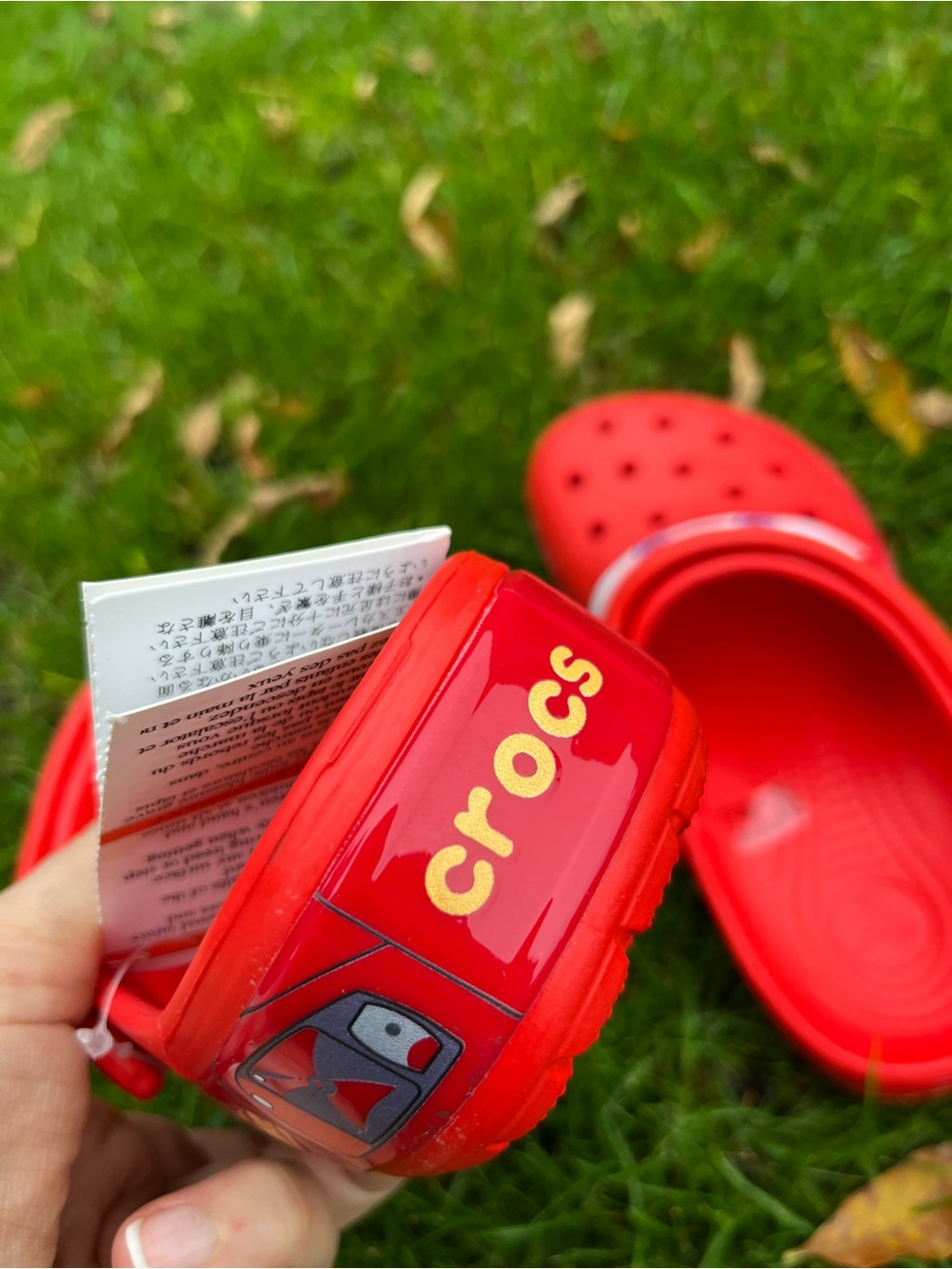 CROCS  Lightning McQueen Red Graphic Clog men - Picture 4 of 4
